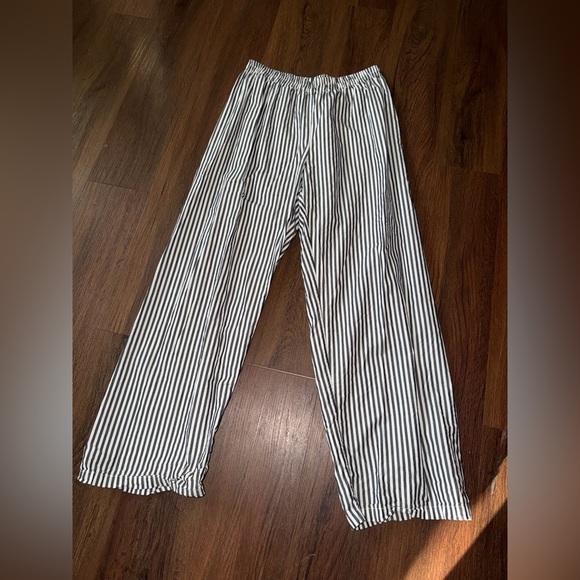 NWOT Sleeper Cotton-Poplin Set navy white $328 stripes bow front spring Casual - Picture 8 of 16